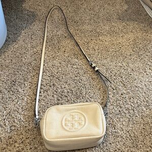 Tory Burch Ivory Crossbody Bag